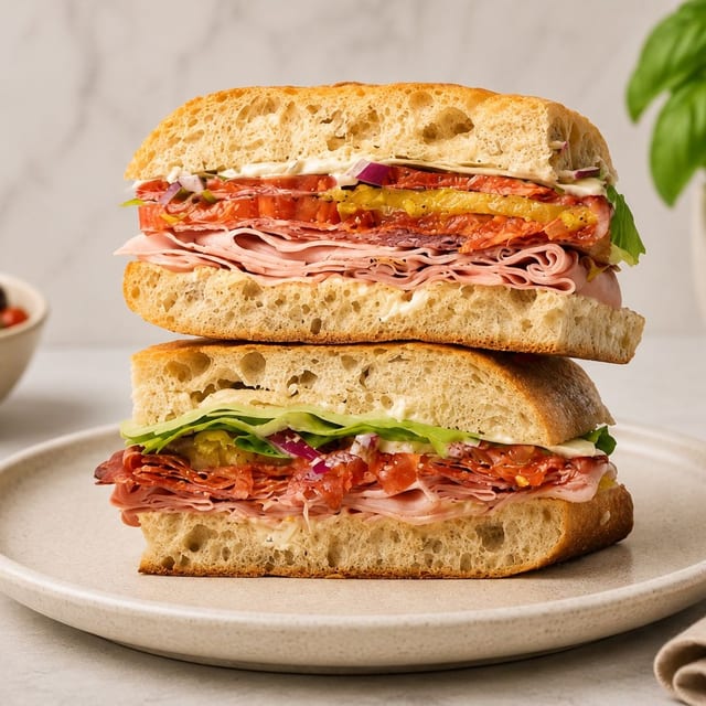 Salami & Mortadella Pistachio Combo.