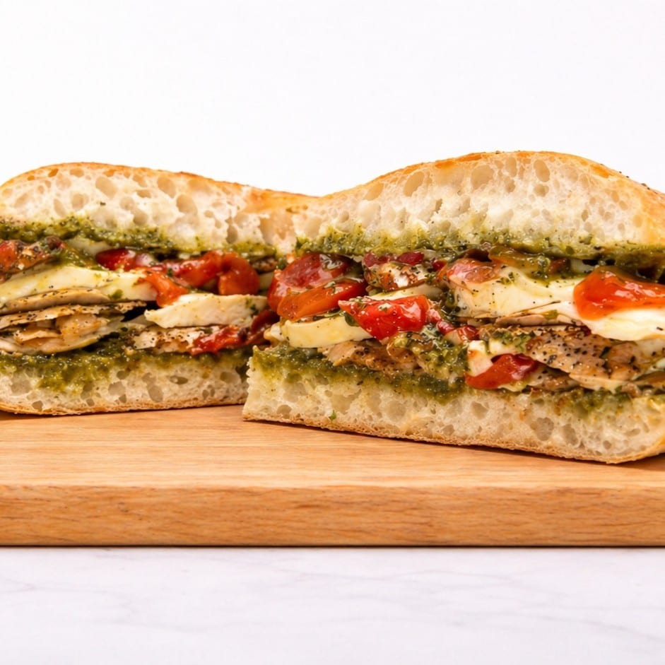 Chicken Pesto Panini.