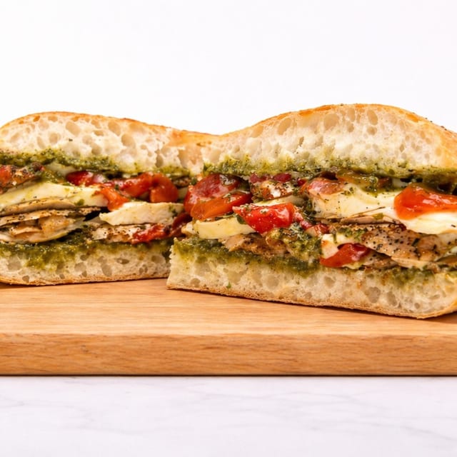 Chicken Pesto Panini.