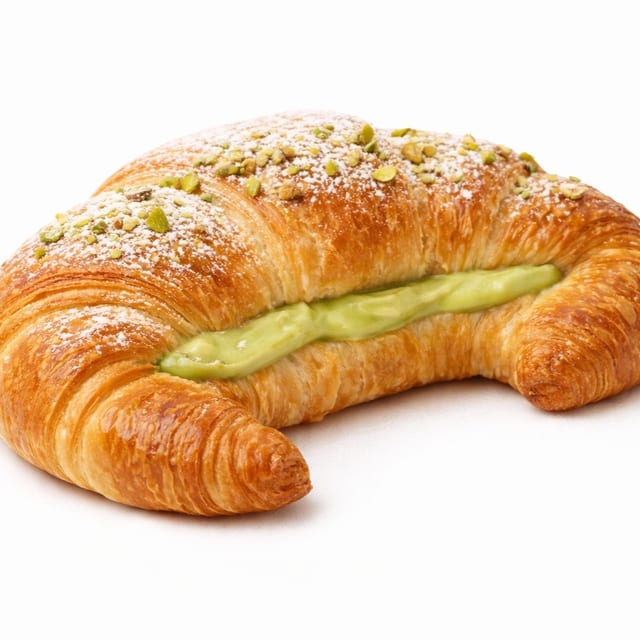 Pistachio Cream Croissant.