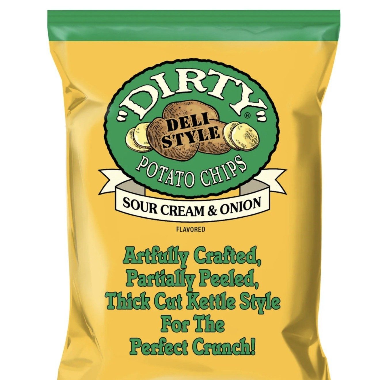 Dirty Sour Cream & Onion Kettle Chips 2oz.