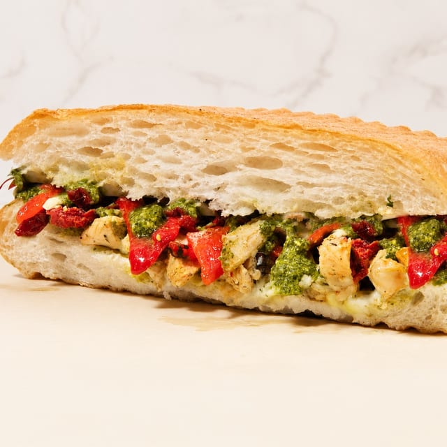 Chicken Pesto Panini.