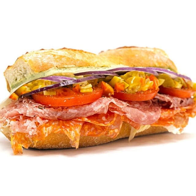 Italian Salami Combo Sandwich.