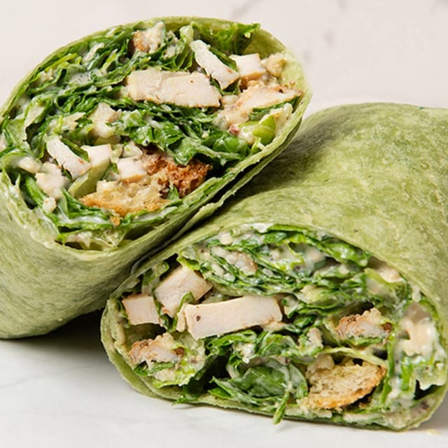 Chicken Caesar Wrap.