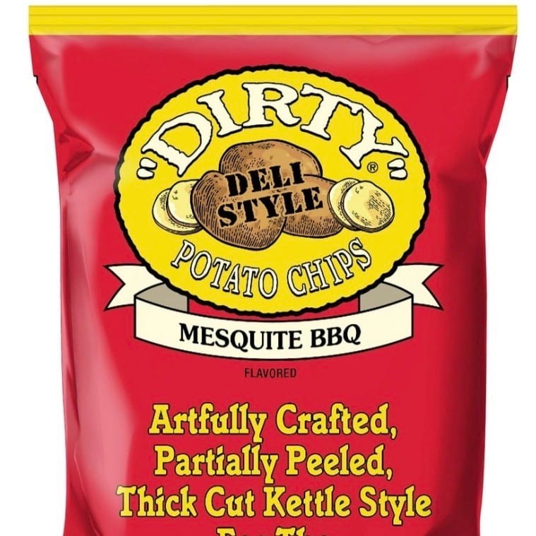 Dirty Mesquite BBQ Kettle Chips 2oz.