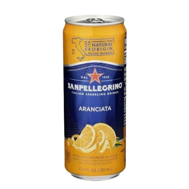 San Pellegrino Orange Sparkling (C).